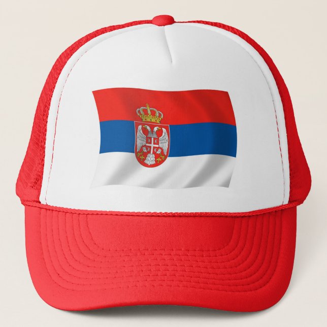 Serbia Flag Hat (Front)