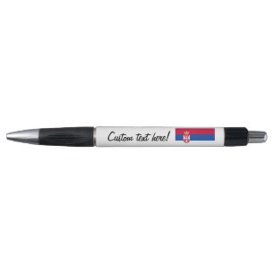 Serbia Flag Pen