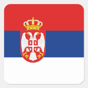 Serbia Flag Sticker