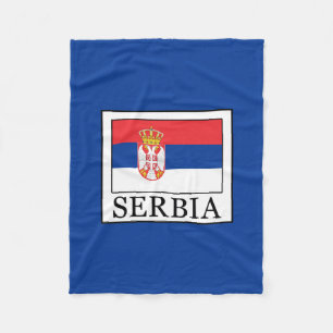 Serbia Fleece Blanket