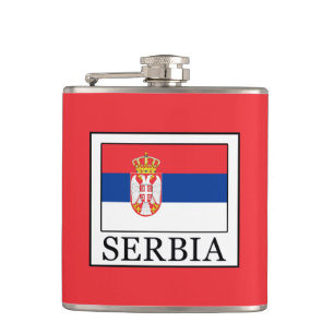 Serbia Hip Flask