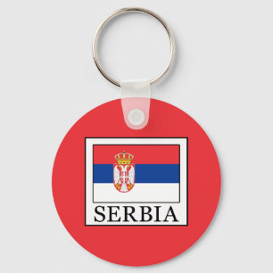 Serbia Keychain