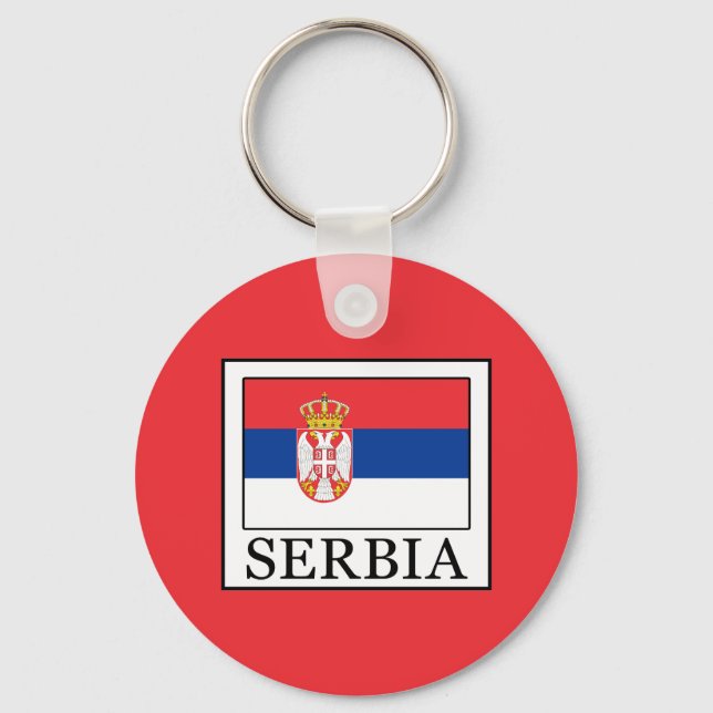 Serbia Keychain (Front)