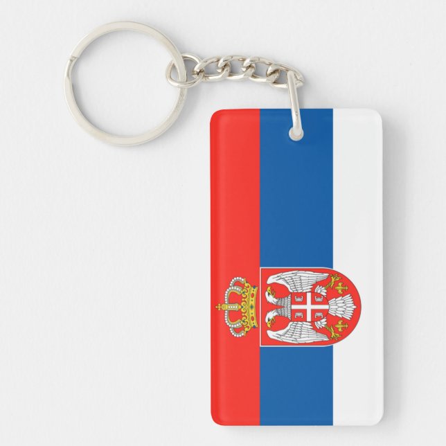 Serbia Keychain (Front)