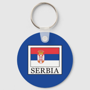 Serbia Keychain