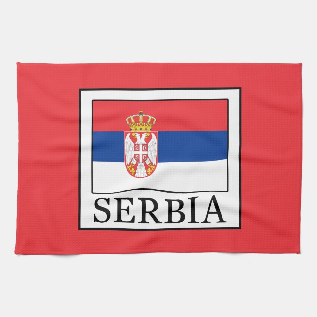 Serbia Kitchen Towel (Horizontal)