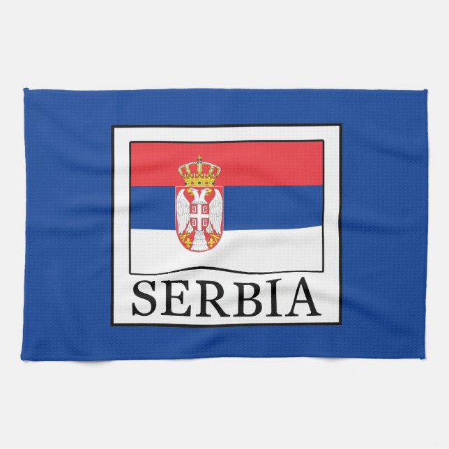 Serbia Kitchen Towel (Horizontal)