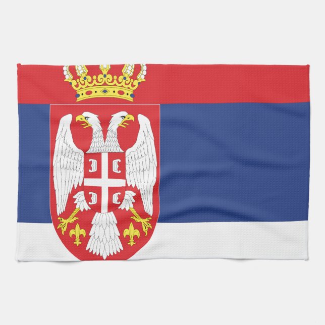serbia kitchen towel (Horizontal)