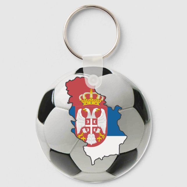 Serbia national team keychain (Front)