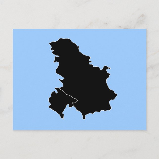 SERBIA POSTCARD (Front)