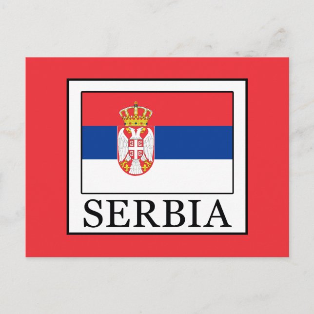 Serbia Postcard (Front)
