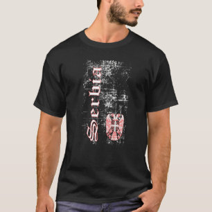 Serbia Serbia Retrovintage For Men And Women T-Shirt