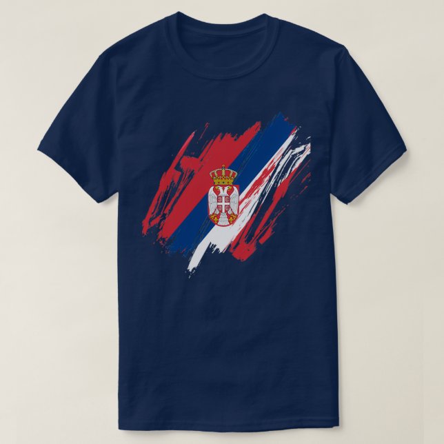 Serbia T-Shirt (Design Front)
