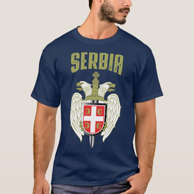 Serbia T-Shirt (Front)