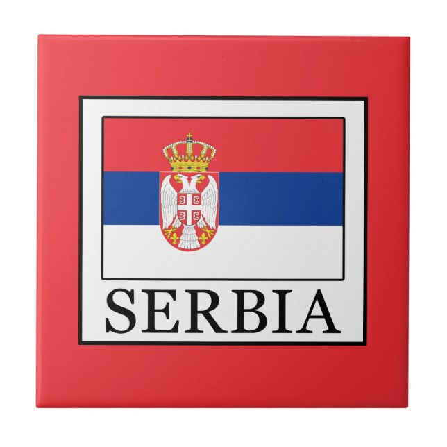 Serbia Tile (Front)