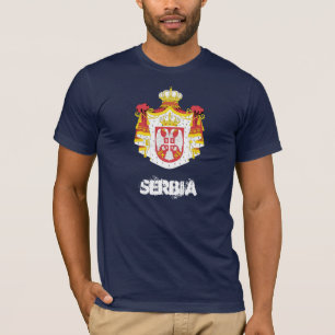 Serbia with coat of arms T-Shirt