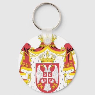 Serbian Coat of Arms Keychain