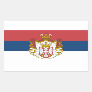 Serbian Flag & Coat of Arms, Flag of Serbia Sticker