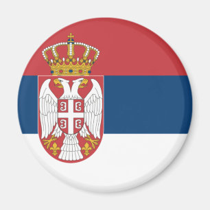 Serbian Flag Magnet