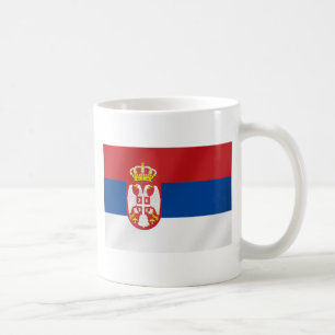 Serbian Flag of Serbia - Show off for Srbija Coffee Mug