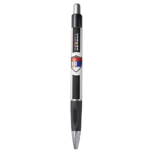 Serbian flag pen