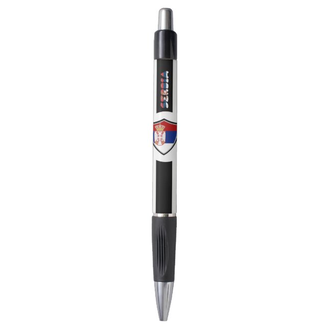 Serbian flag pen (Front Vertical)