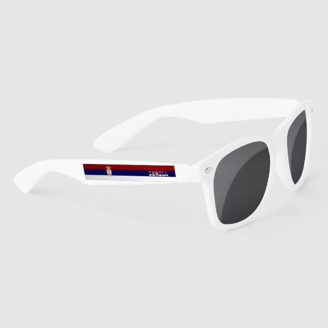Serbian flag sunglasses (Right)