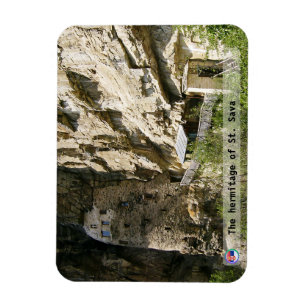 SERBIAN MONASTERIES - The hermitage of St. Sava 2 Magnet