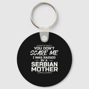 Serbian Mother Funny Christmas Birthday  Keychain