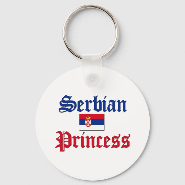 Serbian Princess Keychain (Front)