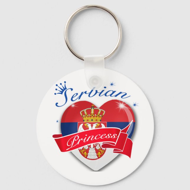 Serbian Princess Keychain (Front)