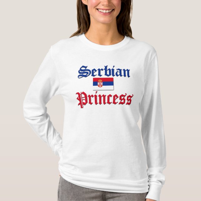 Serbian Princess T-Shirt (Front)