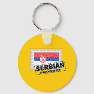 Serbian product keychain