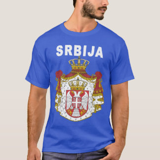 Serbian Srbija National Emblem boy T-Shirt