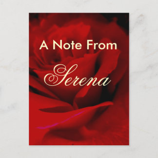 Serena Post Cards - Customized