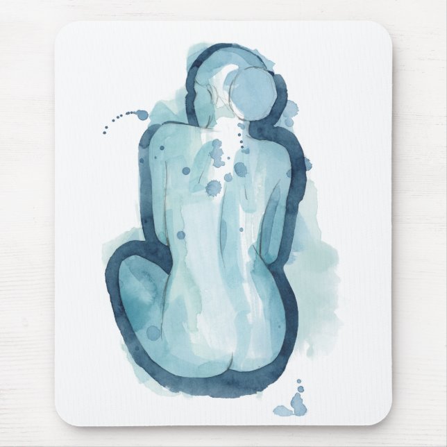 Serena Sketch Mouse Pad (Front)