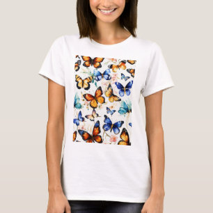 "Sérénade de printemps : T-shirt pour femmes papil