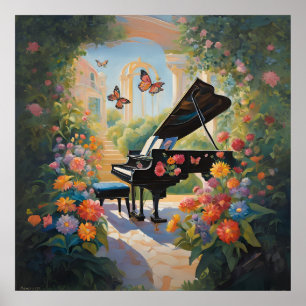 Serenade in the Garden Poster