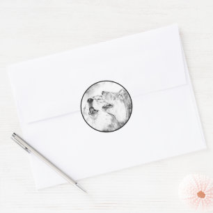 Serenade in the Mists Classic Round Sticker