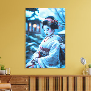 Serenade in the Snow Canvas Print