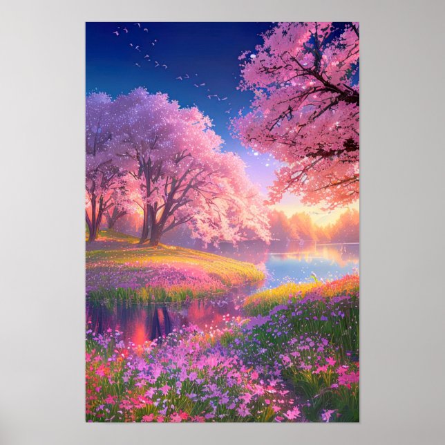 Serenade of Nature, Charming Forest Poster (Front)