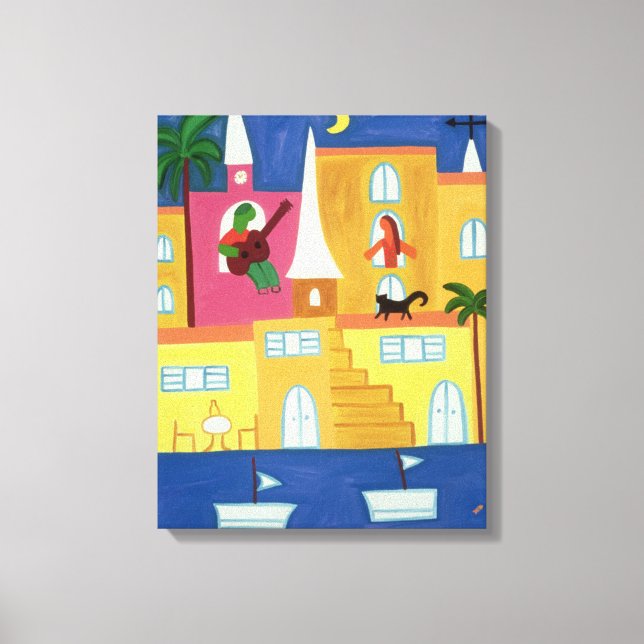 Serenata 2002 canvas print (Front)