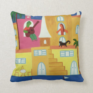 Serenata 2002 throw pillow