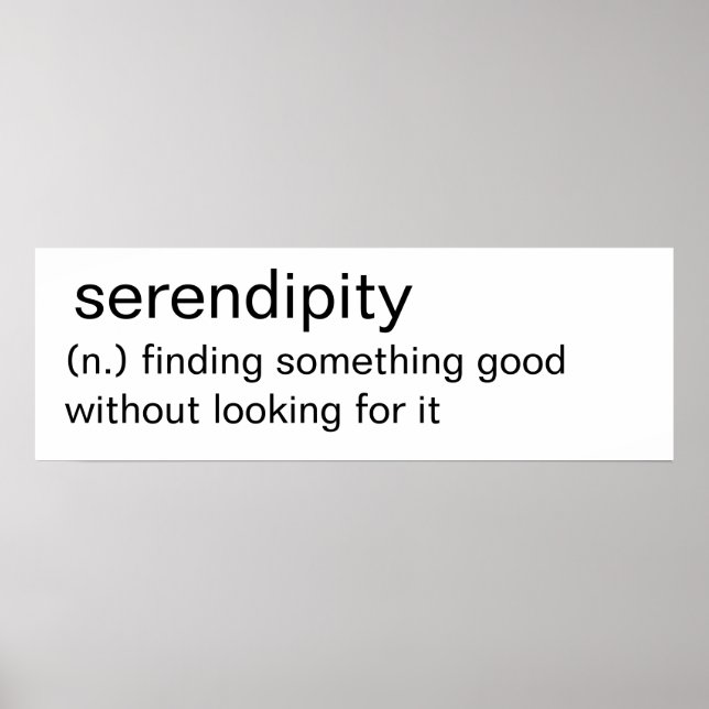 Serendipity - art mural minimaliste (Devant)