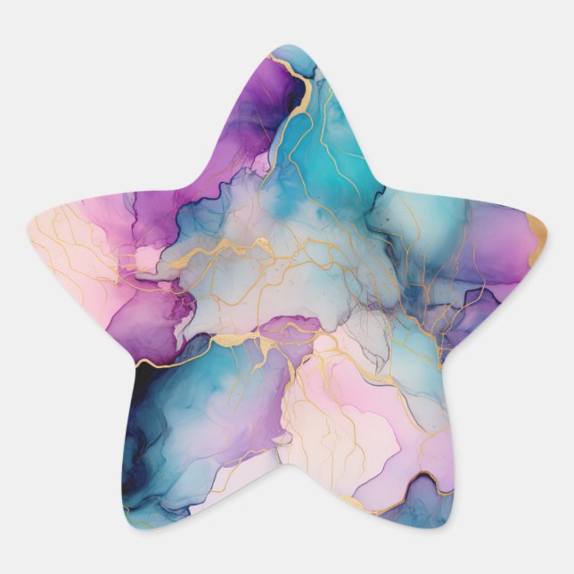 Serendipity Crystal Blue  Star Sticker (Front)