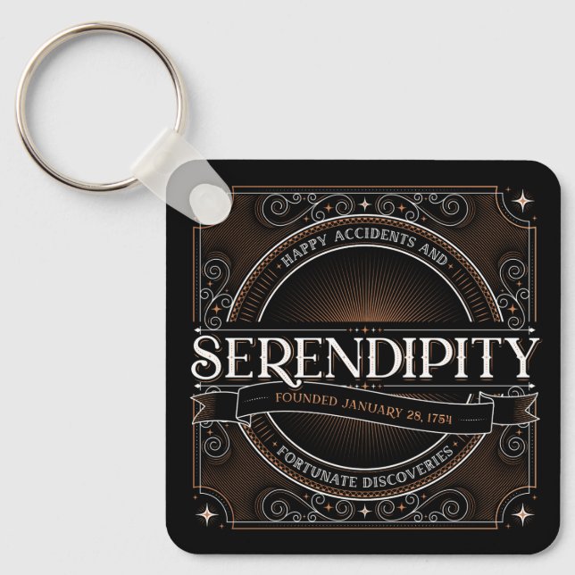 Serendipity Keychain (Front)