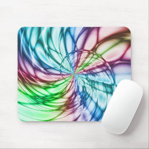 Serendipity   Multicolor Fractal Art Mouse Pad