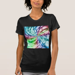 Serendipity | Multicolor Fractal Art T-Shirt