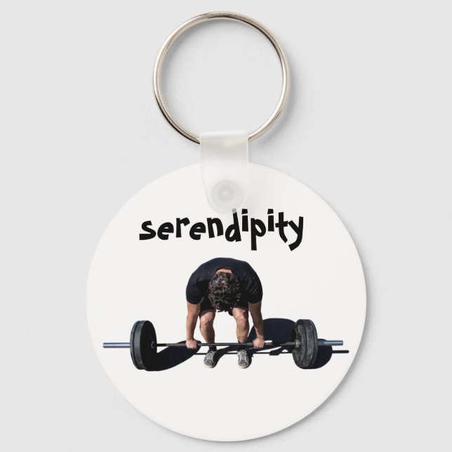 Serendipity Way To Open All Doors Keychain (Front)