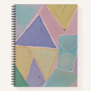 Serene Abstracts: A Pastel Dream Notebook